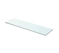 Wandschap transparant 70x20 cm glas243829
