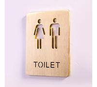 Panneau pour salle de bain, Bathroom Door Sign/Placard, for Business Home Office and Restaurants
