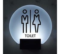 Panneau pour toilettes, Men and Lady Toilet Signs, Bathroom Signs for The Office, Business or Home,