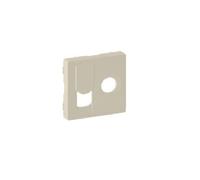 Panneau pour TV+RJ45 Valena Life Legrand - Crème