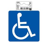 EXACOMPTA Panneau PVC adhésif antidérapant Accès handicapés 10 cm - Bleu