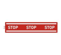 Panneau PVC adhésif antidérapant Bande stop 100 cm - Rouge