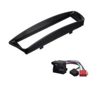 Panneau Radio Cadre Panneau Façade Radio 1 Din CD DVD Tableau Bord Audio Finition Intérieure Couvercle pour Peugeot 107 2005