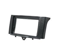 Panneau Radio Façade D'autoradio 2 DIN pour Smart pour Fortwo 2011-2015 avec Lecteur DVD Cadre Adaptateur Montage Tableau Bord