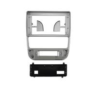 Panneau Radio Kit D'installation pour Peugeot 406 1995-2005 Façade Console Enjoliveur Audio Adaptateur GPS Cadre D'autoradio 9 Pouces(Argent)