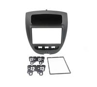 Panneau Radio Kit Garniture Panneau Tableau Bord Stéréo 7 10 Pouces Cadre Façade D'autoradio pour Citroën C1 2005-2014(7INch Frame Cable)