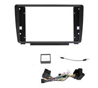 Panneau Radio pour Octavia Mk2 A5 2004-2014 Panneau Stéréo 2DIN 9 Pouces Faisceau Câbles d'alimentation Adaptateur Décodeur Canbus Façades Radio Cadre(Câble de Cadre Canbus)