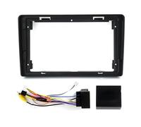 Panneau Radio pour Peugeot 3008 5008 pour Partner 2010-2017 Panneau Tableau Bord Câble d'alimentation Garniture Canbus Façade D'autoradio 9 Pouces Cadre