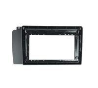 Panneau Radio pour Volvo XC70 V70 S60 2004-2009 9 Pouces 2 DIN Cadre Fascia Adaptateur Tableau Bord Kit Montage Panneau Canbus Décodeur Boîte(Cadre)