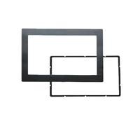 Panneau Radio Universal Frames Cadre Tableau Bord 2DIN Cadre Décoratif Lecteur Radio 211x138mm Tableau Bord