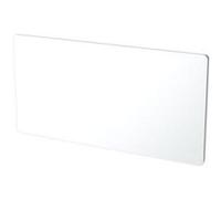 Panneau rayonnant Carrera Klaas 2000W LCD en verre blanc Blanc G