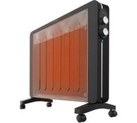 Cecotec Plaque Radiante en Mica ReadyWarm 2000 Now, Puissance de 2000 W, Thermostat réglable et 2 Niveaux de Puissance, Chaleur par Rayonnement et Convection, Surface de Couverture jusqu’à 25 m2