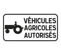 Panneau rectangulaire dérogations ou prescriptions 700x200 Ecolign M11a cl2 - NADIA SIGNALISATION - PNC700200E2M11a