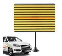 Panneau réflecteur pour bosselures de voiture Outil de test pour | Support réglable, outils de réparation, panneau rayé pour l'entretien des flottes