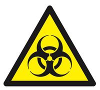 Panneau rigide DANGER, RISQUE BIOLOGIQUE 100X100X100MM TALIAPLAST - 629950
