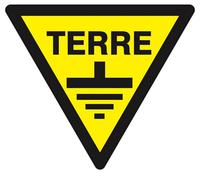 Panneau rigide DANGER TERRE 300X300X300MM TALIAPLAST - 629324