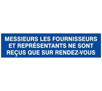 Panneau rigide FOURNISSEURS & REPRESENTANTS RECUS SUR R.D.V 200x52mm TALIAPLAST - 620638