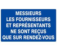 Panneau rigide FOURNISSEURS & REPRESENTANTS RECUS SUR R.D.V 330x200mm TALIAPLAST - 621638