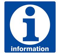 Panneau rigide INFORMATION 200X200MM TALIAPLAST - 628612