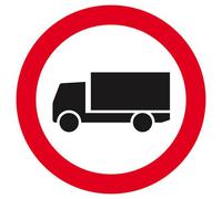 Panneau rigide INTERDIT AUX POIDS LOURDS D.300mm TALIAPLAST - 622284