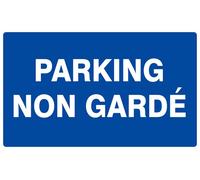 Panneau rigide PARKING NON GARDE 330x200mm TALIAPLAST - 621646