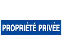 Panneau rigide PROPRIETE PRIVEE 200x52mm TALIAPLAST - 620643