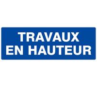 Panneau rigide TRAVAUX EN HAUTEUR 330X120MM TALIAPLAST - 626650