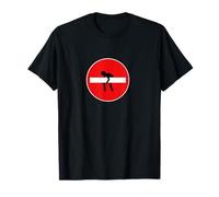 Panneau Routier Amusant « Do Not Enter » T-Shirt