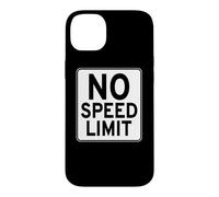 Panneau Routier « No Speed Limit » Coque pour iPhone 14 Plus