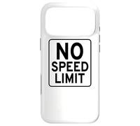 Panneau Routier « No Speed Limit » Coque pour iPhone 17 Pro Max