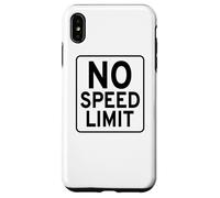 Panneau Routier « No Speed Limit » Coque pour iPhone XS Max
