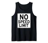 Panneau Routier « No Speed Limit » Débardeur