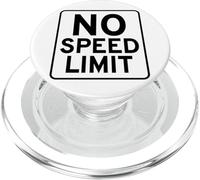 Panneau Routier « No Speed Limit » PopSockets PopGrip pour MagSafe