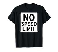 Panneau Routier « No Speed Limit » T-Shirt