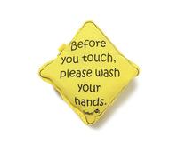 Panneau S curit avant tout : Interdit aux germes bord