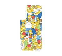 Panneau Samsung Pour Coque Galaxy S22+ Avec Motif Simpson Mix