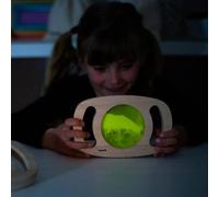 Panneau sensoriel fluorescent vert vert TU