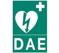 Panneau signalétique défibrillateur 10x15 cm