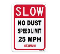 Panneau « Slow Down No Wake Zone », 30,5 x 40,6 cm, aluminium laminé durable