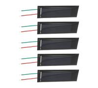 Panneau solaire 0,5 V 130 mA avec fil de colle goutte à goutte - Panneau solaire époxy - Module de systèmes de panneau polysilicium durable pour charge de batterie