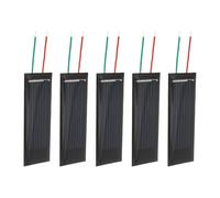 Panneau solaire 0,5 V 130 mA avec fil de colle goutte à goutte - Panneau solaire époxy - Module de systèmes de panneaux en polysilicium