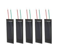 Panneau solaire 0,5 V 130 mA avec fil en silicone polycristallin pour voiture jouet avec fil