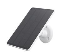Panneau Solaire 10 W pour Caméra de sécurité, Chargeur de Panneau Solaire pour Pro 3/Pro 4/ Pro 5S/ Ultra/Ultra 2/ Go 2/caméras à Projecteur, étanche IP65 (WHITE)