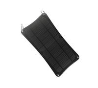 Panneau Solaire 10W 5V avec Double Port USB + SystèMe de Batterie de Charge Mousqueton Chargeur Solaire Pliable ETFE