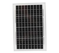 Panneau solaire 10W monocristallin 18V Panneau solaire extérieur Éclairage de la grille