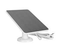 Panneau Solaire 10W pour Sonnette, Chargeur de Panneau Solaire pour Sonnette Nest/Eufy, Caméra 2K, Sonnette Vidéo Ring 2/3+, Sonnette 3/4 Plus, étanche IP66, Support Réglable