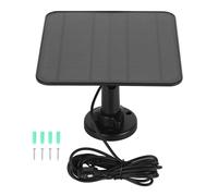 Panneau Solaire 12 W pour Caméra de sécurité, Chargeur Solaire étanche IP65 pour Pro 3, Pro 4, Pro 5S, Ultra, Ultra 2, Go 2, pour Caméra Projecteur, Panneau à énergie