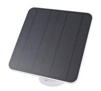 Panneau Solaire 12W pour Caméra de sécurité, Chargeur de Panneau Solaire USB 5V avec Port Micro USB et Port USB-C, Panneau Solaire IP66 IP66 avec Un Câble de 9,8 Pieds, Support