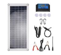 Panneau solaire 15 W, cellule solaire 12-18 V, panneau solaire pour téléphone, camping-car, A