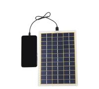 Panneau Solaire 15W Panneau D'énergie Solaire Énergie Mobile Solaire Charge Trésor Alimentation Solaire Extérieure